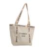 Bolsa de Ombro para Mulheres 2026 Novo Estilo Coreano Bolsa Tote de Grande Capacidade Bolsa de Mão Simples Estilo Faculdade Bolsa Saco de Letra Tendência
