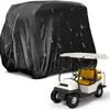 Venta directa de fábrica: cubiertas para carrito de golf de 2 y 4 plazas, impermeables, a prueba de lluvia y a prueba de polvo