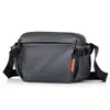 Nueva bolsa de pecho para hombre, nueva bolsa de trabajo funcional para ciclismo, bolsa cruzada de un solo hombro de gran capacidad para el trayecto diario informal al trabajo