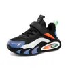 Zapatos para Niños 7-12 Correr Deportes Transfronterizos Superficie de Cuero Resistentes al Desgaste Zapatos para Niños de Moda Versátiles Zapatos de Correr para Primavera y Otoño