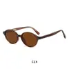 Óculos de Sol Masculino Moda Novo Estilo Propionato Pinos Inseridos, Armação Grande Proteção Solar Proteção UV Óculos de Sol, Óculos de Sol Polarizados com Pinos Planos Tr
