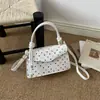 Moda Estilo Coreano Bolso de un solo hombro Bolso de mano casual para niñas 2026 Otoño Nuevo Bolso cuadrado pequeño simple Bolso bandolera con cadena
