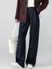 Calça Wide Leg Xingge Modal Cimitar para Mulheres Primavera 2026 Nova Jeans Casual Calça Foice Solta Emagrecimento Calça Banana