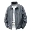 Ropa con cuello alto para protección solar para hombre 2026 Nueva marca de moda Verano Secado rápido Deportes Chaqueta fina holgada Casual para hombre Chaqueta para la piel