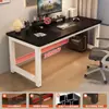 Mesa de Computador para Quarto, Mesa Desktop para Casa, Mesa de Estudo para Estudantes, Mesa Retangular Simples para Jogos para Apartamentos de Aluguel, Mesa de Escritório
