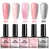 Set de Geles para Uñas Limegirl Set Completo de 5 Colores Nuevo Gel para Uñas Artísticas Gel para Uñas Barbie Set de Geles para Uñas