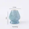 Cuenco de Matcha Transfronterizo Set de Té de Cerámica Accesorios Soporte para Batidor de Té Set Ceremonia del Té Japonesa Herramientas de Arte del Té Dinastía Song Ensaladera