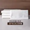 Alfombrilla gruesa para masaje de pies de salón de belleza, toalla para pies, toalla para pies de baño de hotel, tela no tejida para peluquería y manicura