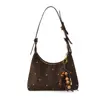Bolso de Hombro Único a la Moda para Debajo del Brazo, Bolso de Gran Capacidad para Viajes Diarios, Diseño de Nicho, Bolso Nuevo de Cuero, Bolso de Mujer de Moda Transfronterizo