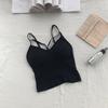 Camisola Íntima Sem Costura Beautiful Back V8 Beautiful Back com Envolvimento no Busto e Bojos Sexy Top para Usar por Baixo
