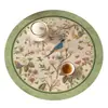 Posavasos, Esterillas Aislantes del Calor, Manteles Individuales para Mesa de Comedor, Resistentes al Aceite, Impermeables, Antiescaldamiento, Posavasos de Alta Gama, Antideslizantes, Manteles de Cuero Lavables, Manteles Redondos para Comedor