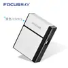 Estuche Portacigarrillos Recargable Focus YH035A, Estuche Duro para 20 Cigarrillos, Encendedor USB Desmontable para Hombres, Encendedor de Cigarrillos USB
