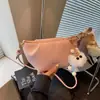 Bolso Vintage de Gama Alta de Nicho para Mujer 2026 Nuevo Bolso de Hombro Cruzado Plegado Tendencia Caliente Bolso Cubo de Ins
