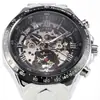 Ganador Europeo y Americano Moda Personalizada para Hombre Reloj Mecánico Automático Hueco de Acero Completo Venta al por Mayor