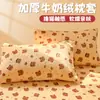 Juego de 2 Fundas de Almohada de Leche Espesa de Invierno 2026 Nueva Funda de Almohada de Coral Fleece 48x74cm Funda de Almohada para Estudiante 2