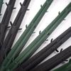 Estacas de Plástico para Jardim, Espessadas e Alongadas, com Espinhos Serrilhados para Lona Plástica de Estufa, Tecido Preto para Controle de Ervas Daninhas para Campos Agrícolas