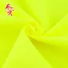 En Stock Tela Mezcla 32S Poliéster-Algodón TC, Transpirable, Resistente a las Arrugas, Resistente al Desgaste, Amarillo Fluorescente, Tela para Uniformes de Trabajo de Verano