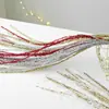 Decoraciones Navideñas Transfronterizas, Lentejuelas Brillantes, Borlas, Espigas de Trigo, Arreglos Florales, Guirnaldas para Árbol de Navidad, Decoraciones y Arreglos de Enredaderas