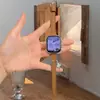 Correa Adecuada para Apple S12Iwatch Colgante Cruzado Ajuste Delgado Lychee S10987Se Pulsera de Muñeca de Moda