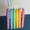 [En Stock] Marcador de Llaves Color Macarrón Morandi Set de Estudiante Resaltador