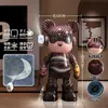 Enfeites Grandes de Chão de Anjo Pintado à Mão e Urso Legal Classe de Luxo Acessível Decoração para Sala de Estar de Casa com Lâmpada de Céu Estrelado