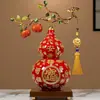 Enfeites de Cabaça Baituohu, Artesanato em Esmalte, Novas Decorações para Armário de Vinhos de Sala de Estar Estilo Chinês, Presentes de Inauguração e de Casa Nova