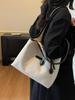 Bolsa Grande Casual para Mulheres 2026 Nova Moda Simples Versátil Bolsa de Ombro Grande Capacidade Bolsa Tote para o Dia a Dia