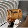 Bolsa de Nicho de Luxo Leve Transfronteiriça para Mulheres, Nova Bolsa Kelly Retrô da Moda, Bolsa Transversal de Ombro Único Casual da Moda para Mulheres