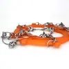 Crampones Antideslizantes para Montañismo al Aire Libre Transfronterizos, Cadenas para Zapatos de Ocho Picos, Crampones Resistentes a la Nieve con Bolsa de Tela, Imprescindibles para Condiciones de Nieve
