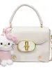 Bolso pequeño rosa a cuadros súper popular para mujer, nuevo bolso cruzado versátil de moda 2026, bolso cuadrado pequeño informal tipo caja estilo coreano