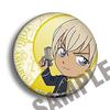 Insignia de barjou del anime Detective Conan, colgante periférico secundario Yuan Ji Songtian Yuan transparente gris Anfang