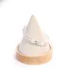 Pulsera Popular Transfronteriza Temu Shein Tk Cristal Blanco Piedra Ojo de Gato Pulsera de Cristal para Alivio del Estrés Cuentas para Sanar la Ansiedad Venta al por Mayor