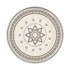 Mouse Pad Redondo para Uso no Escritório, Mouse Pad para Meninas, Pad de Mesa, Mouse Pad, Feito Sob Medida com Seu Próprio Design, para Uso em Casa