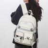 Mochila escolar japonesa para viagem, masculina, 2025, estudante universitário, grande capacidade, estilo ins, mochila de campus