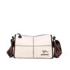 Bolsas femininas de couro transfronteiriças atacado 2022 nova moda costura bolsa de ombro mensageiro couro de camada superior bolsa almofada