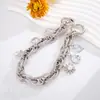 Nuevo Colgante de Estrella de Cinco Puntas Incrustado de Diamantes Ins Colgante para Bolso Cadena Metálica Colgante para Teléfono Móvil Cadena de Mano Versátil Personalizada