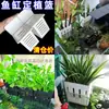 Cesta de Plantación Hidropónica de Tamaño Grande para Acuario Soporte de Fijación de Plantas Acuáticas Montado en la Pared Decoración de Paisajismo Plástico Otro
