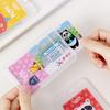 En stock Juego de Tarjetas de Dibujos Animados Cuerda para Colgar Cinta Adhesiva Transparente de Doble Cara Acceso a Tarjeta de Pecho Control de Acceso Autobús Tarjeta de Código Bidimensional Juego de Tarjetas Estudiante