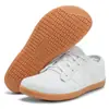 Zapatos minimalistas de punta ancha y suela blanda, zapatos deportivos holgados y cómodos para fitness y levantamiento de pesas, zapatos casuales transpirables antideslizantes de tejido flyknit