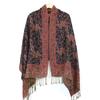 Marca de Lujo Otoño Chal de Cachemira para Mujer Envoltorio Bufanda Caliente de Invierno Diseño Estampado Mujer Jacquard de Anacardo