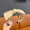Accesorios para el cabello dulces y lindos estilo japonés y coreano bai Montando Gente a la moda Aro para el cabello con lazo de ala ancha Coreano Dongdaemun Tocado Tarjeta para el cabello