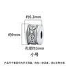 Nuevo Colgante Passepartout de Moneda de Cobre Plata Pura Xiangyun con Cuentas Accesorios Hechos a Mano para DIY Pulsera Trenzada