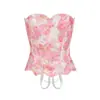 Novo Estilo Cinta Modeladora Corporal de Cintura Venda Rápida AliExpress Fonte Transfronteiriça Top Corset com Barbatanas para Controle da Barriga Feminino Ajustado à Pele
