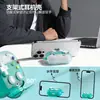 Adequado para Capa Protetora Airpods4, Suporte Transparente, Capa Descompressora para Apple Pro2 Geração, Capa para Fone de Ouvido Airpodspro3