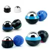 Bola de massagem de aço inoxidável, bola de fáscia de mão, rolo de gelo para relaxamento muscular, compressa fria e quente, ferramenta de massagem para terapia de resfriamento