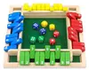 Jogo de Tabuleiro de Madeira Quatro Lados Flip Transfronteiriço, Jogo Interativo Familiar, Brinquedo Educacional de Lógica Digital para Crianças Fabricante