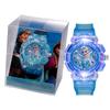 Reloj Infantil Nuevo Estudiante Mujer Wholesale Plástico Frozen Luminoso Comercio Electrónico Transfronterizo Pulsera Nicho