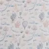 Tecido Crepe de Gaze de Algodão Estampado de Desenho Animado em Estoque Toalha de Banho para Bebê Toalha de Baba para Bebê Tecido Manta Atacado