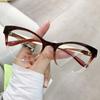 Gafas de Moda con Montura Nueva Versátiles Monturas Ojo de Gato Luz Anti-Azul Fotocromáticas Personalizadas Gafas sin Graduación para Mujer Diseño Sencillo y a la Moda
