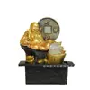 Sala de Estar Zen Estilo Chinês Bola Feng Shui para Atrair Riqueza, Água Corrente para Prosperidade, Peça Decorativa, Água Circulante, Umidificador de Inverno, Presente de Inauguração